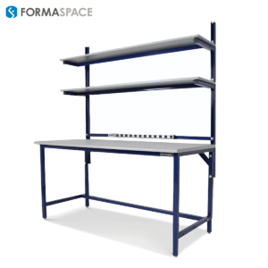 Benchmarx with Blue Powder Coated Steel Frame