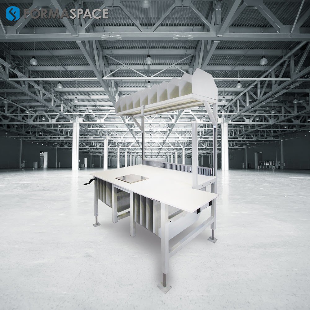 custom linear packing station