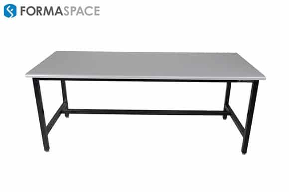 removable table top with conveyor underneath