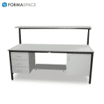 bench plus with cabinets and drawers