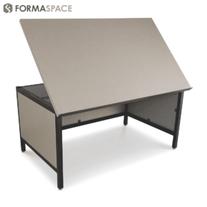 Drafting table with Modesty Panels Drafting table with Modesty Panels