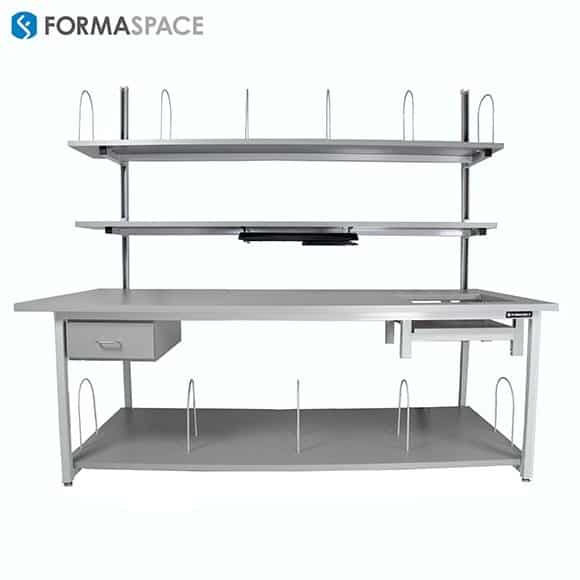 Packing Station with Scale Cut Out