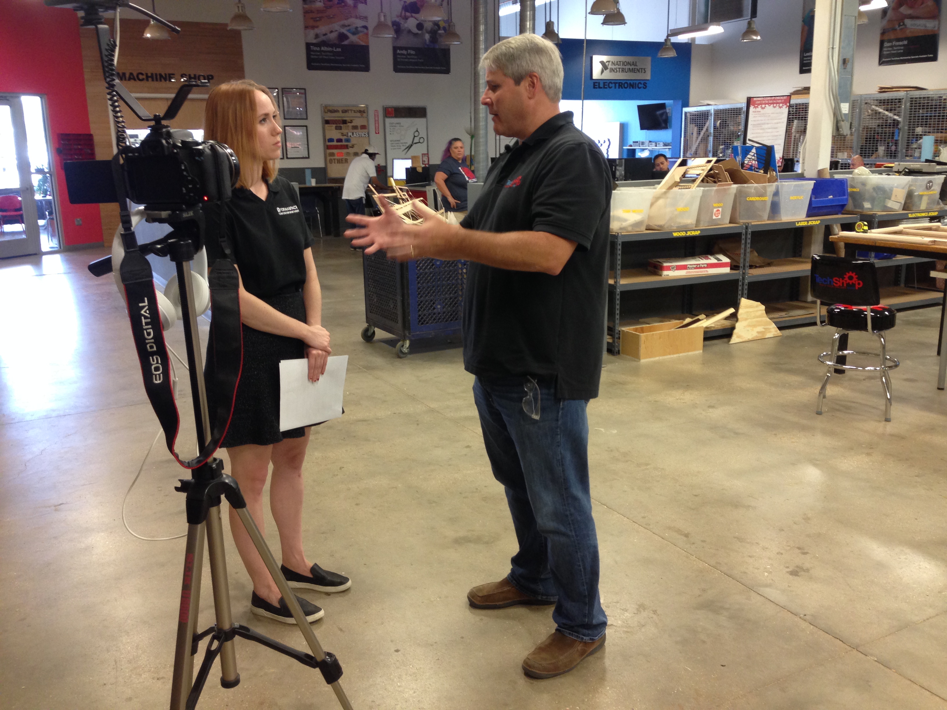 Techshop interview with Formaspace