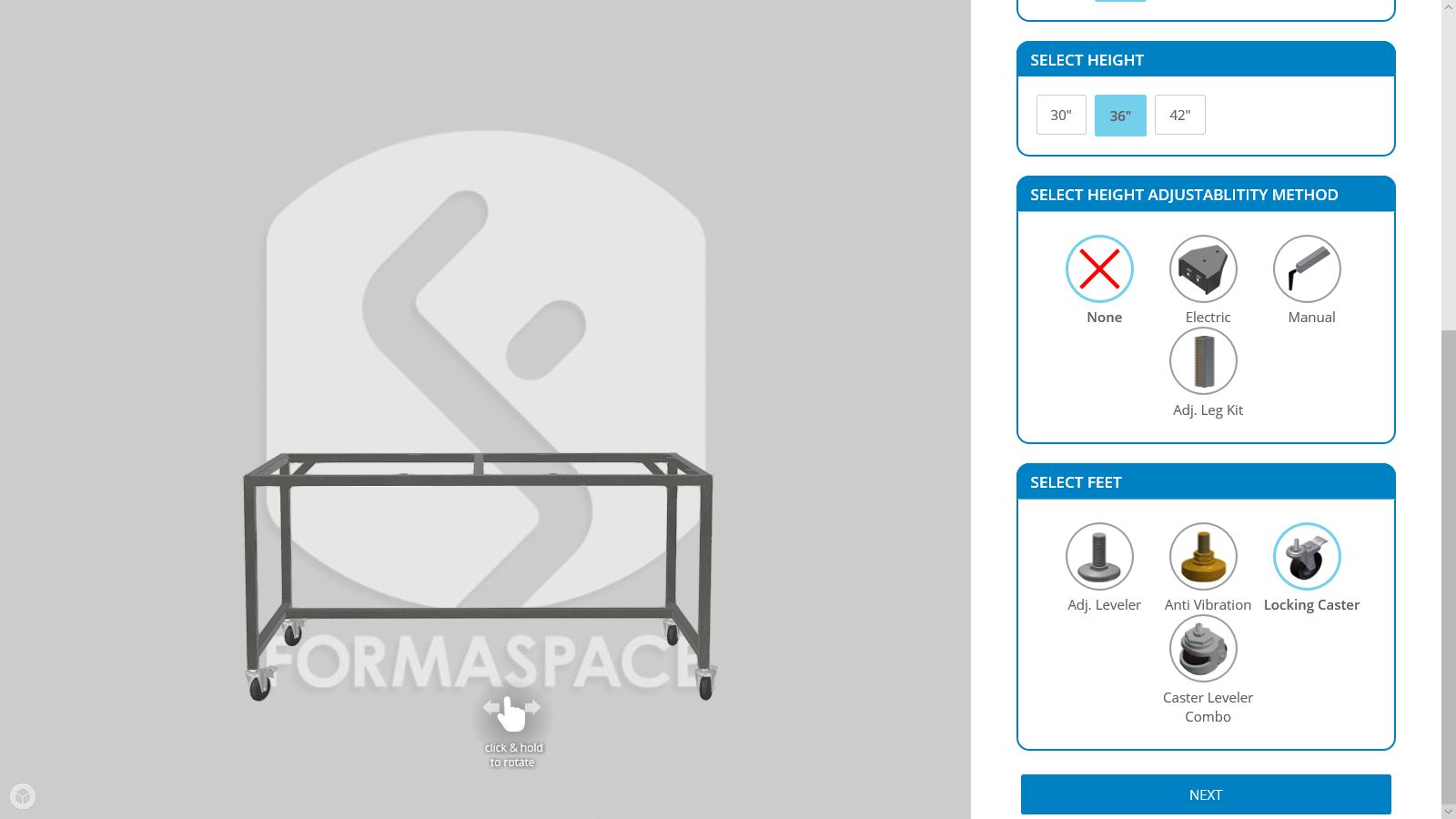 3D Virtual Workbench Builder page 1