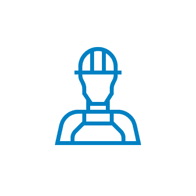 tech lab blue data entry icon