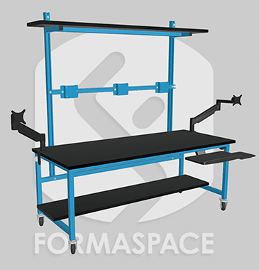 data entry bench accessories
