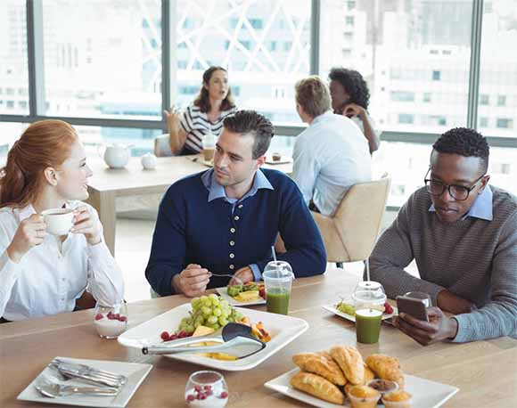 office cafeteria