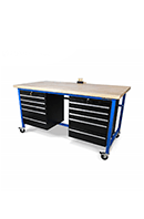 tool bench shelving options