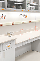 government lab workbenches
