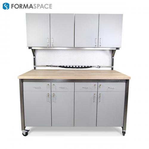workstation with storage