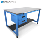stainless steel top bench