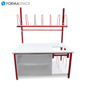 shipping workstation organization