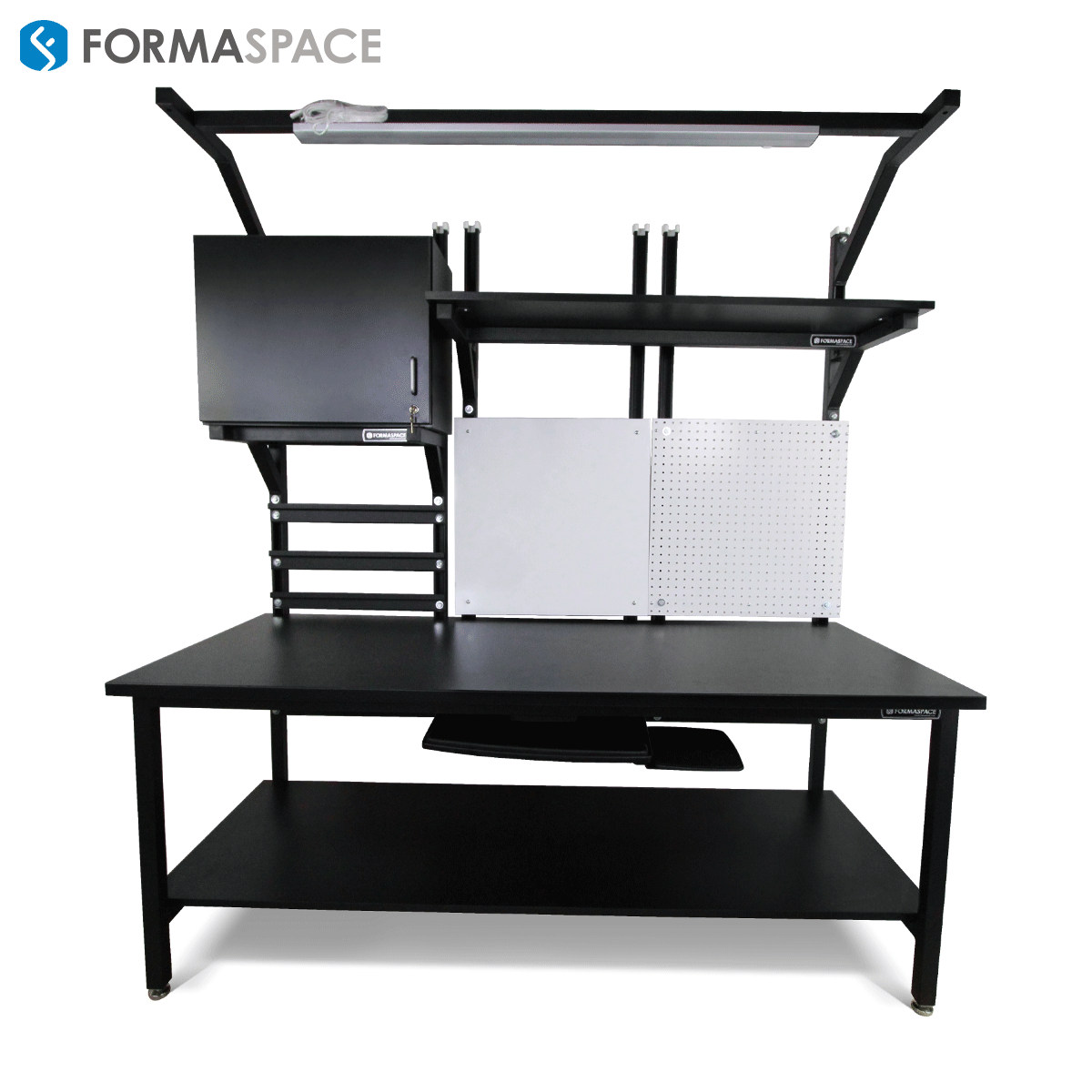 heavy duty black workbench