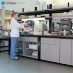 Hematologist at Sample Processing Bench