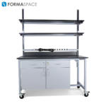 small width workbench for lab
