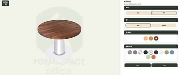 brazos collaboration table