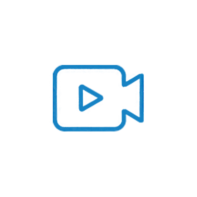 tech lab blue computer workstation icon
