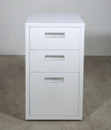 mobile pedestal hidden casters