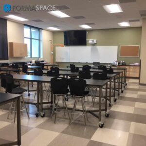 Mobile Phenolic Benches for Higher Education Lab Mobile Phenolic Benches for Higher Education Lab