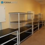 benchmarx and 4-shelf storage combo