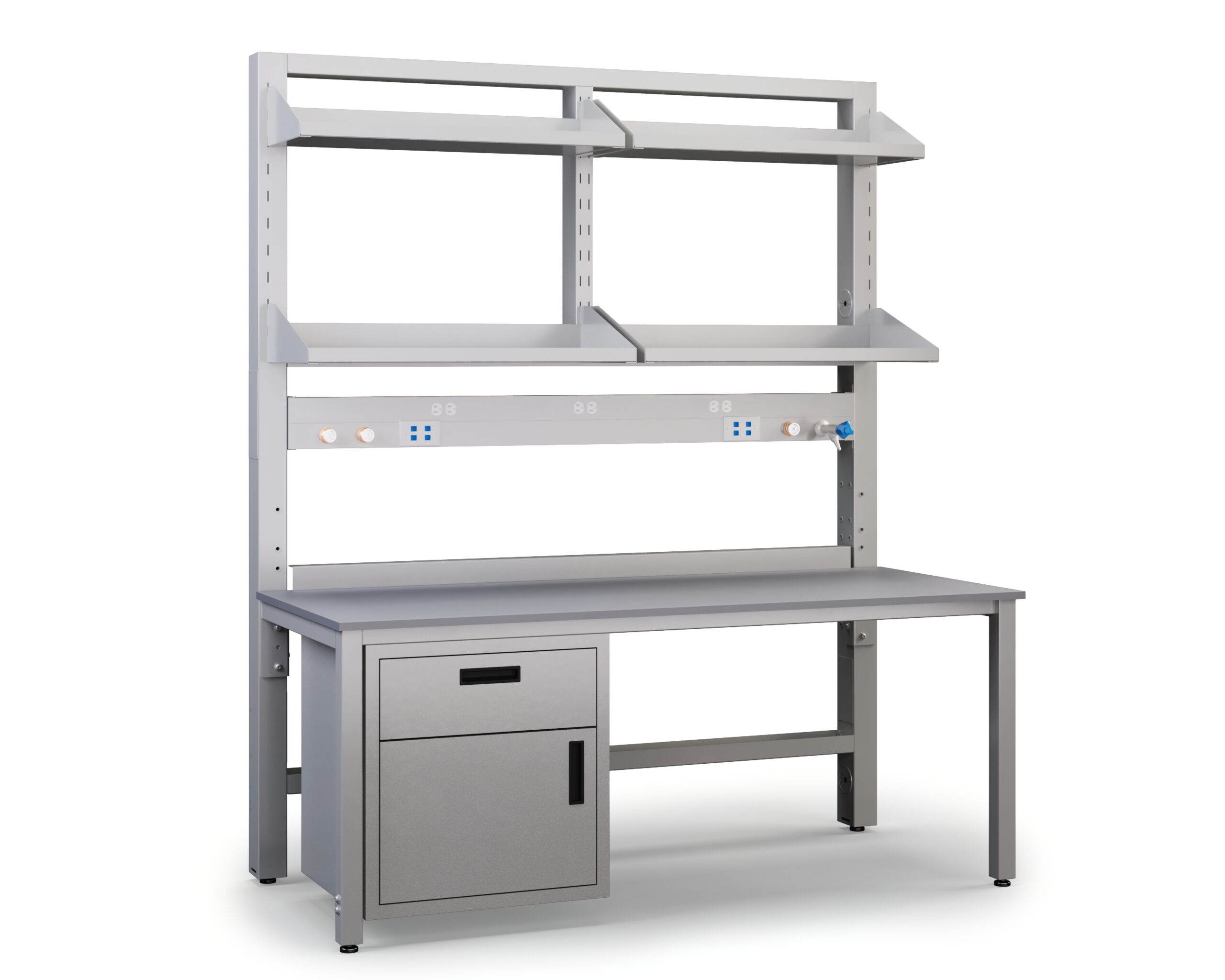 back-to-back flexible workbench