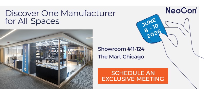 NeoCon 2026 Discover One Manufacturer for All Spaces