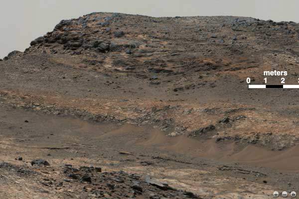 NASA Mars Rover Curiosity sends us the latest tantalizing landscape photography of Mount Sharp, taken with the cameras Mast Cam. We can only assume virtual-reality hiking of Mars is already in development. Click image for more information. NASA Mars Rover Curiosity sends us the latest tantalizing landscape photography of Mount Sharp, taken with the cameras Mast Cam. We can only assume virtual-reality hiking of Mars is already in development. Click image for more information.