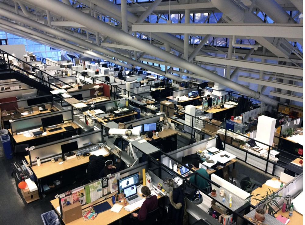 Harvard Graduate School of Design, Gund Hall studio