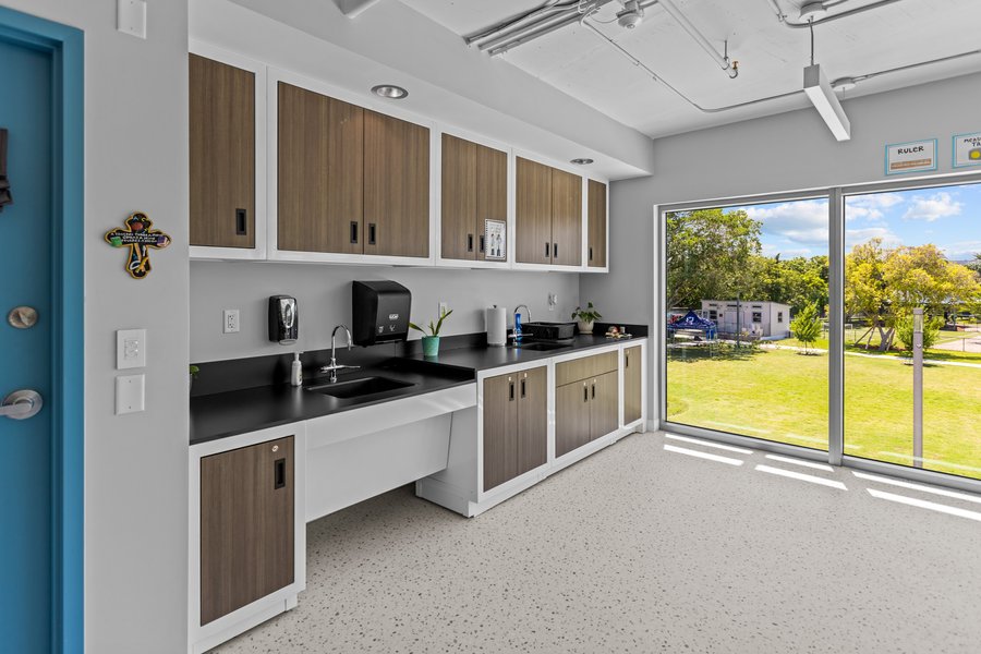 RGX modular casework installation